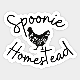 Spoonie Homestead Sticker